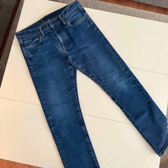 UNIQLO Women’s Denim Jeans Slim Straight 32x34 - Picture 1 of 4